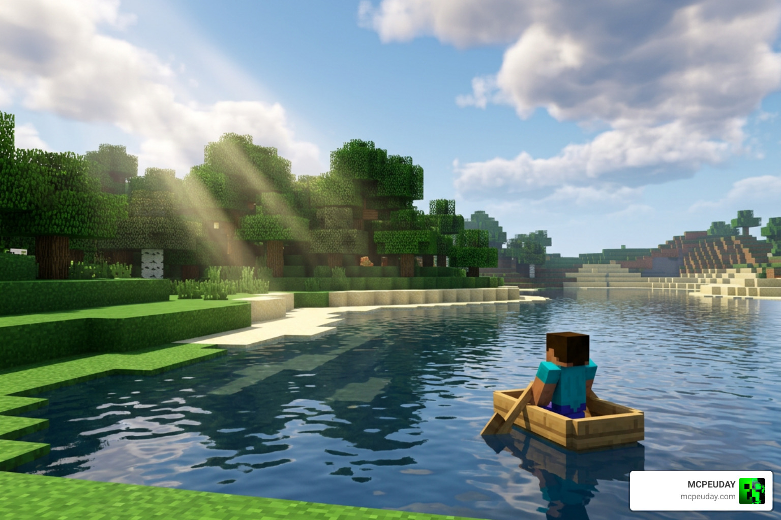 Fantasy Vanilla Shader realistic water and clouds gameplay Fantasy Vanilla Shader realistic water and clouds gameplay