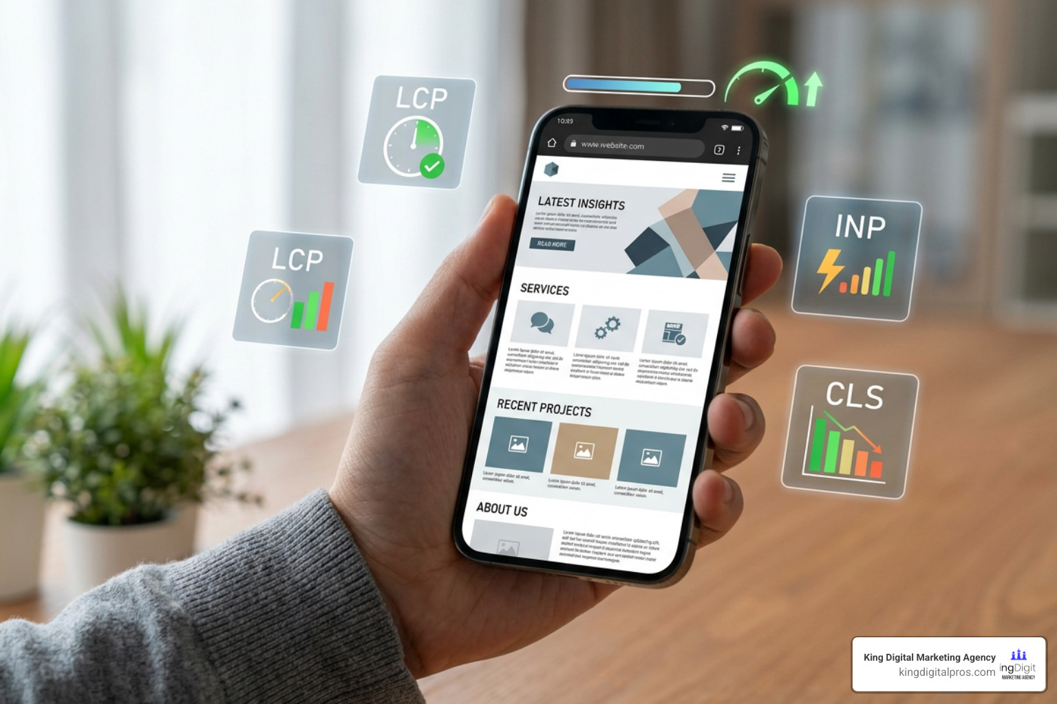 Mobile Responsive Website Design Optimized For Core Web Vitals And Fast Loading Speeds