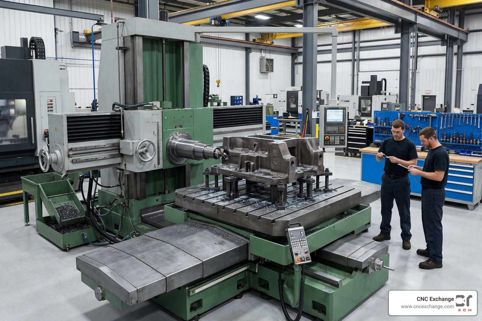 table-type horizontal boring mill