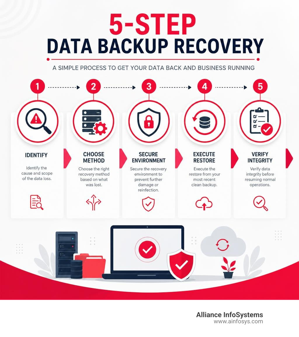 5-step data backup recovery process infographic infographic 5-step data backup recovery process infographic infographic
