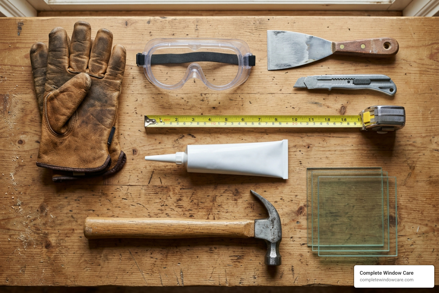 essential tools and materials for a DIY window pane replacement project essential tools and materials for a DIY window pane replacement project