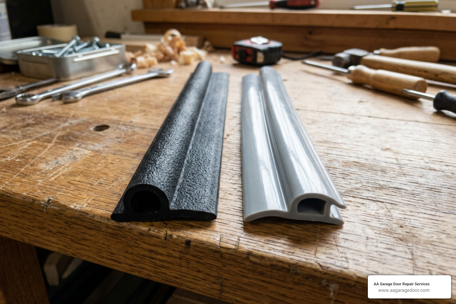 Close-up of high-quality EPDM rubber and premium silicone weatherstripping materials Close-up of high-quality EPDM rubber and premium silicone weatherstripping materials