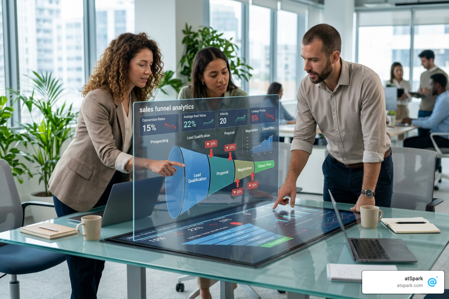 funnel metrics dashboard
