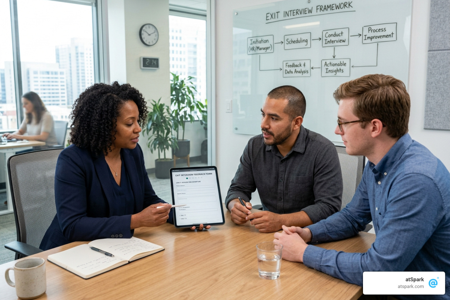 Structured Multi-Step Exit Survey Framework