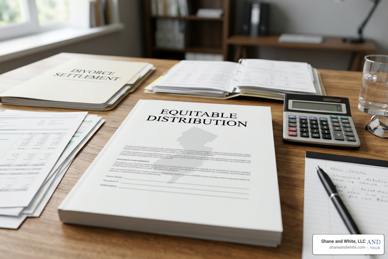 Financial documents and asset division in New Jersey divorce