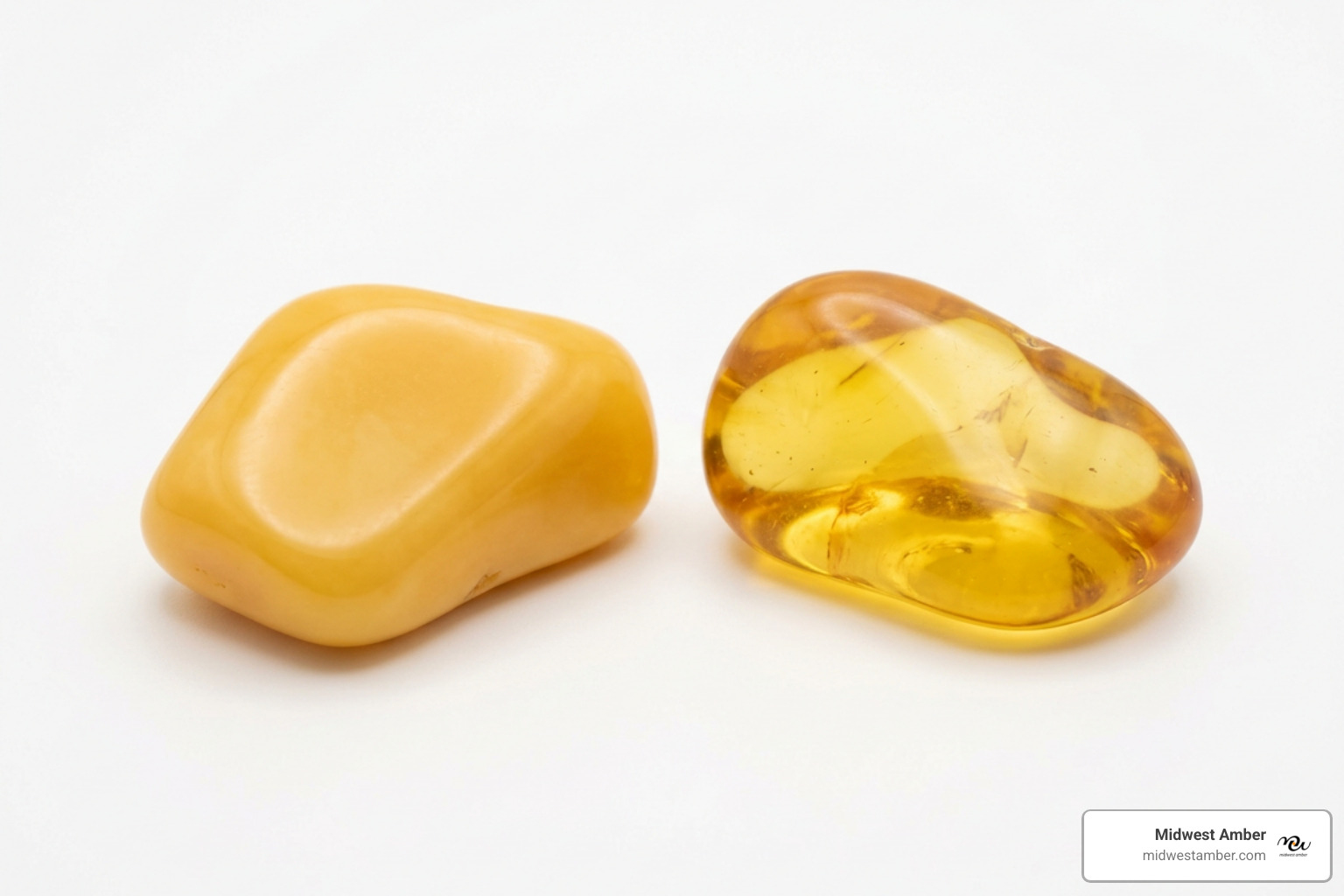 Butterscotch and honey amber varieties