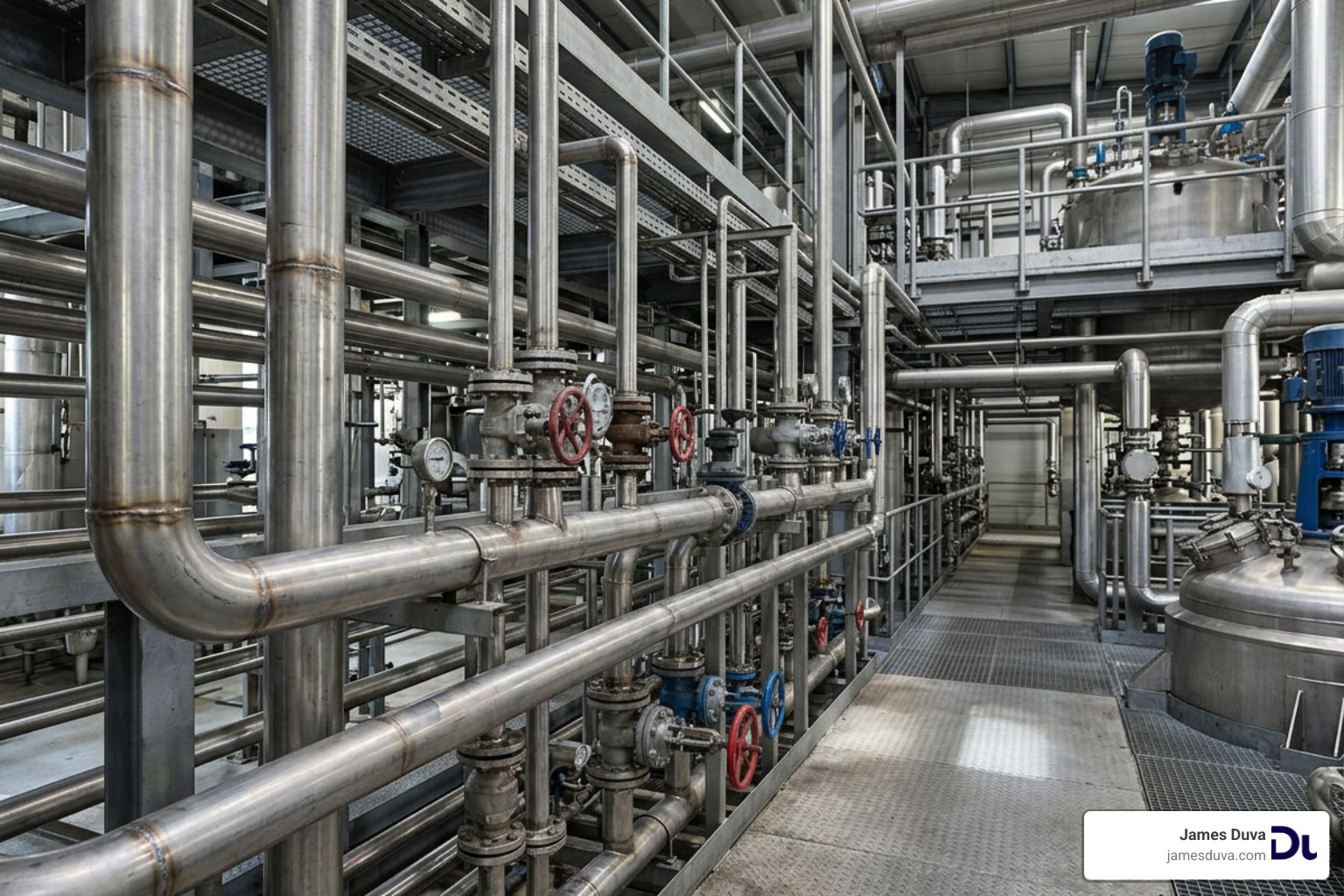 seamless tubing in a chemical processing plant seamless tubing in a chemical processing plant
