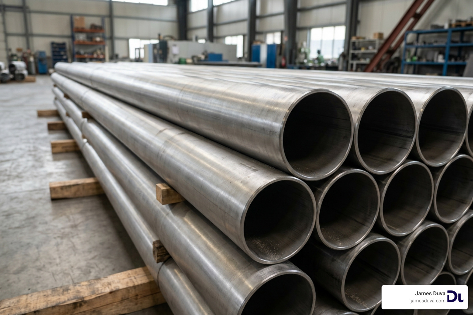 industrial duplex alloy pipes manufactured to strict engineering standards