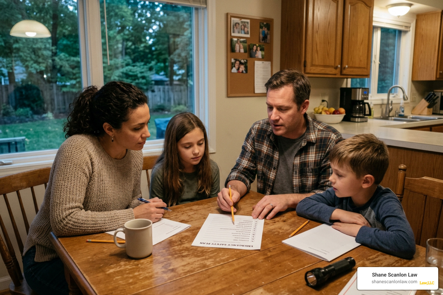 Family safety plan and checklist Family safety plan and checklist