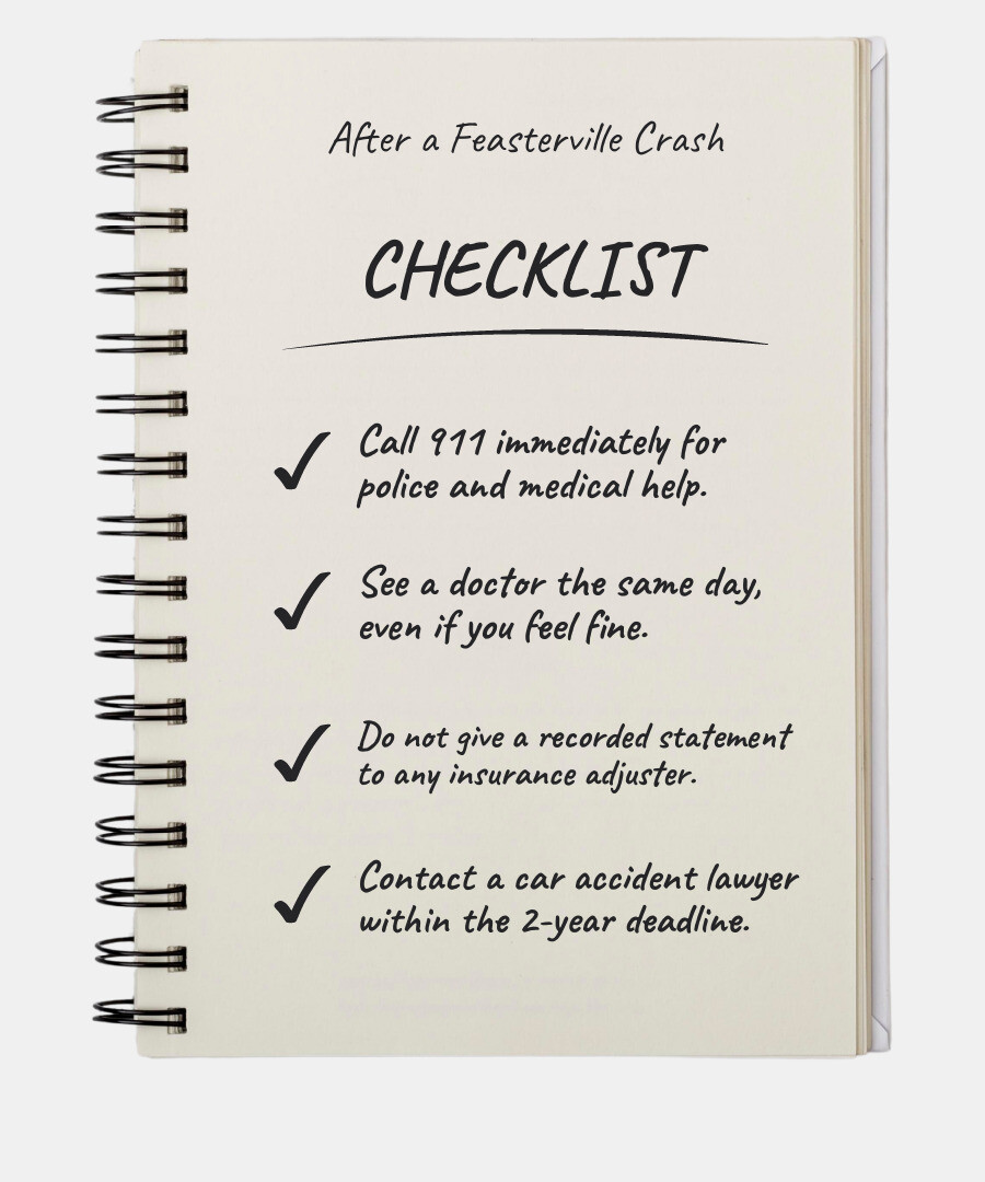 Infographic: Immediate steps to take after a Feasterville car accident and your key legal rights in Pennsylvania infographic Infographic: Immediate steps to take after a Feasterville car accident and your key legal rights in Pennsylvania infographic