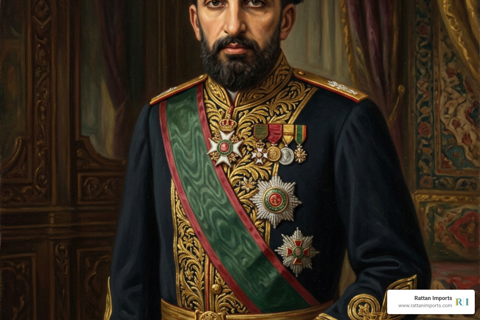 Abdul Hamid II Ottoman sultan portrait