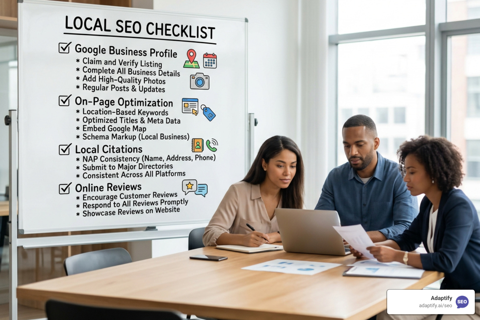 Google Business Profile Optimization Dashboard