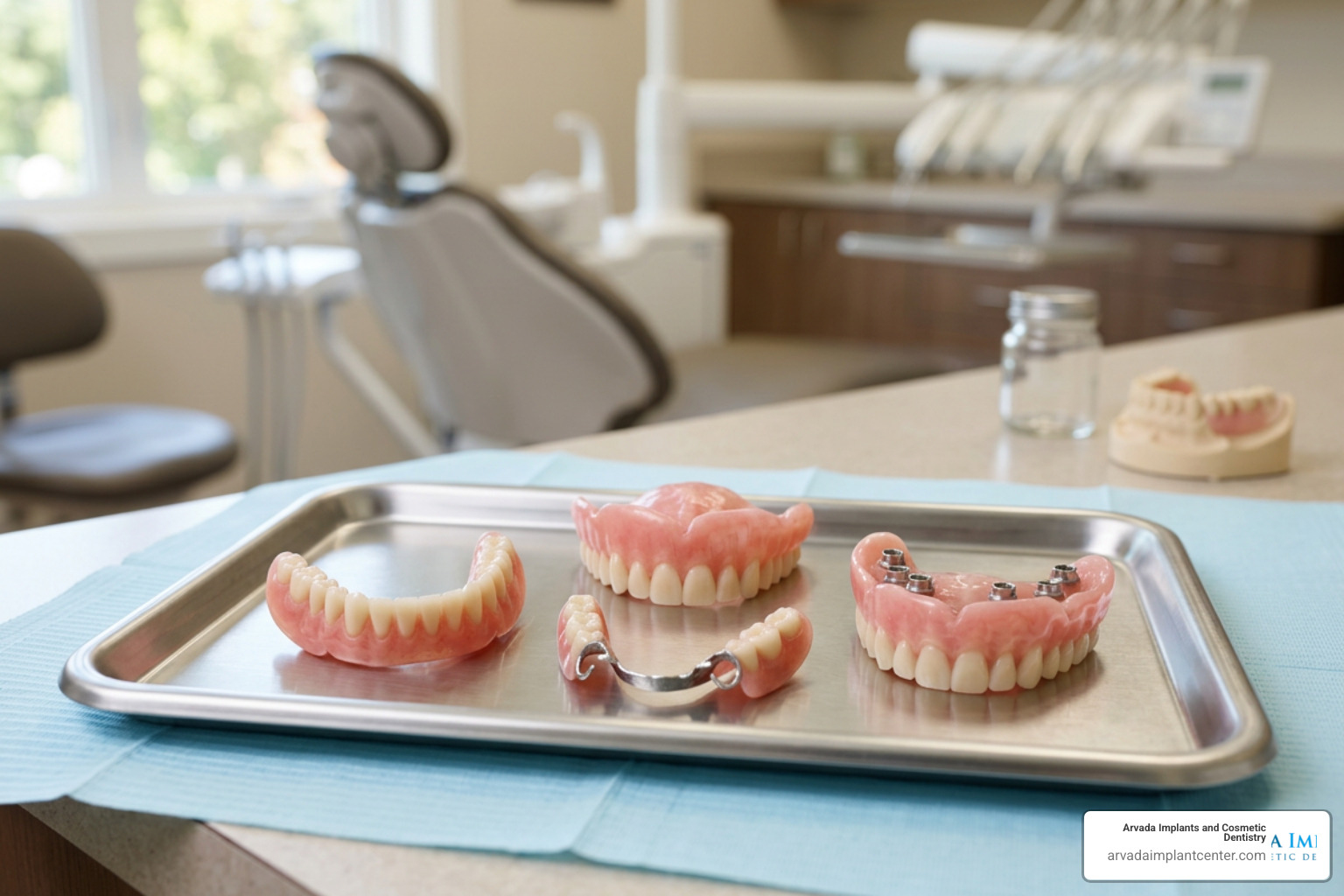 Different denture types for older adults Different denture types for older adults