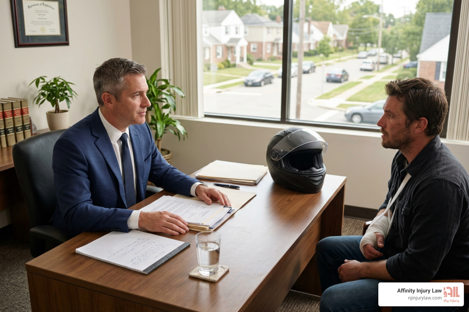 Legal consultation with a Lyndhurst motorcycle accident lawyer Legal consultation with a Lyndhurst motorcycle accident lawyer