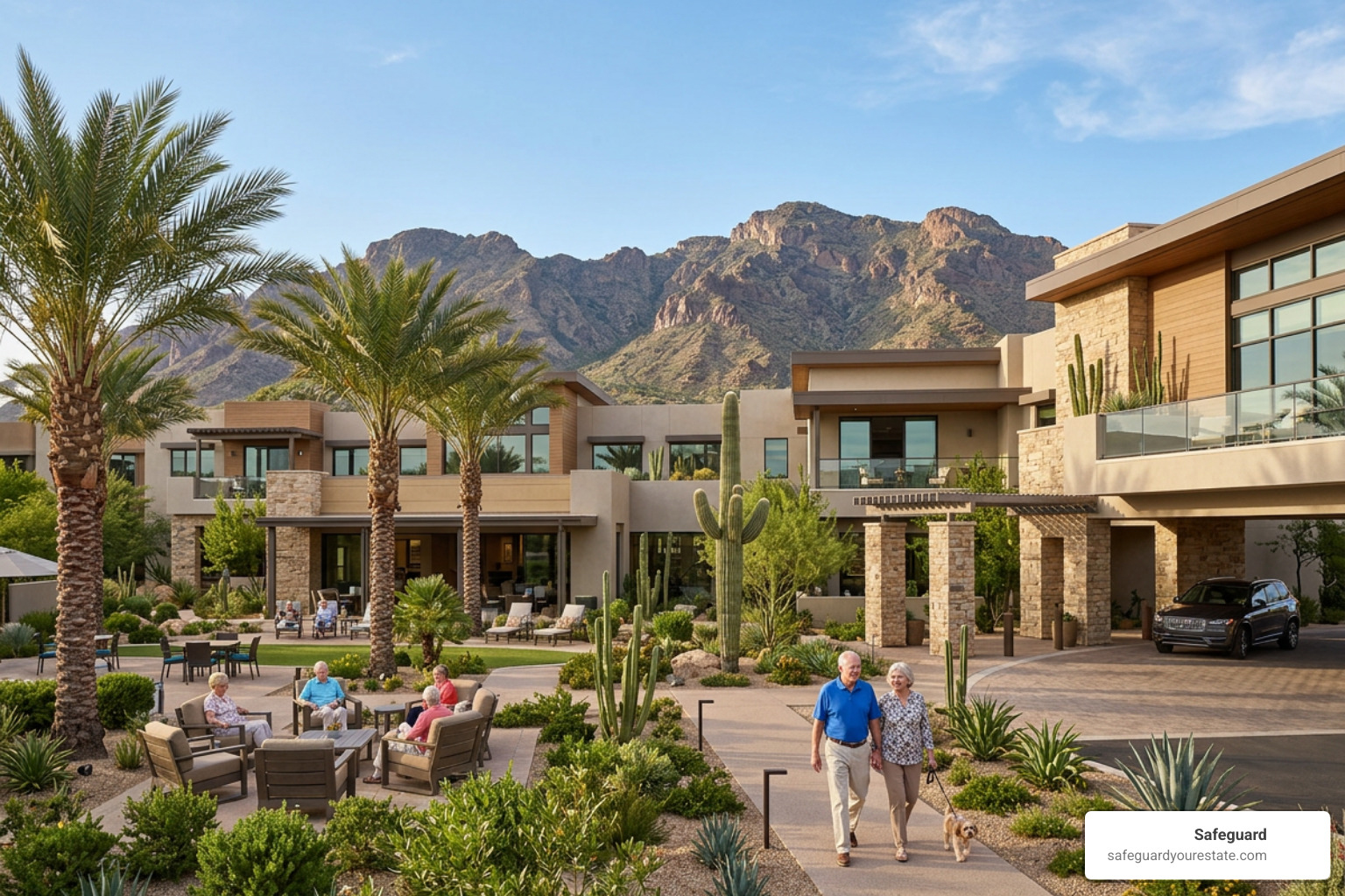 A modern senior care community in Scottsdale Arizona