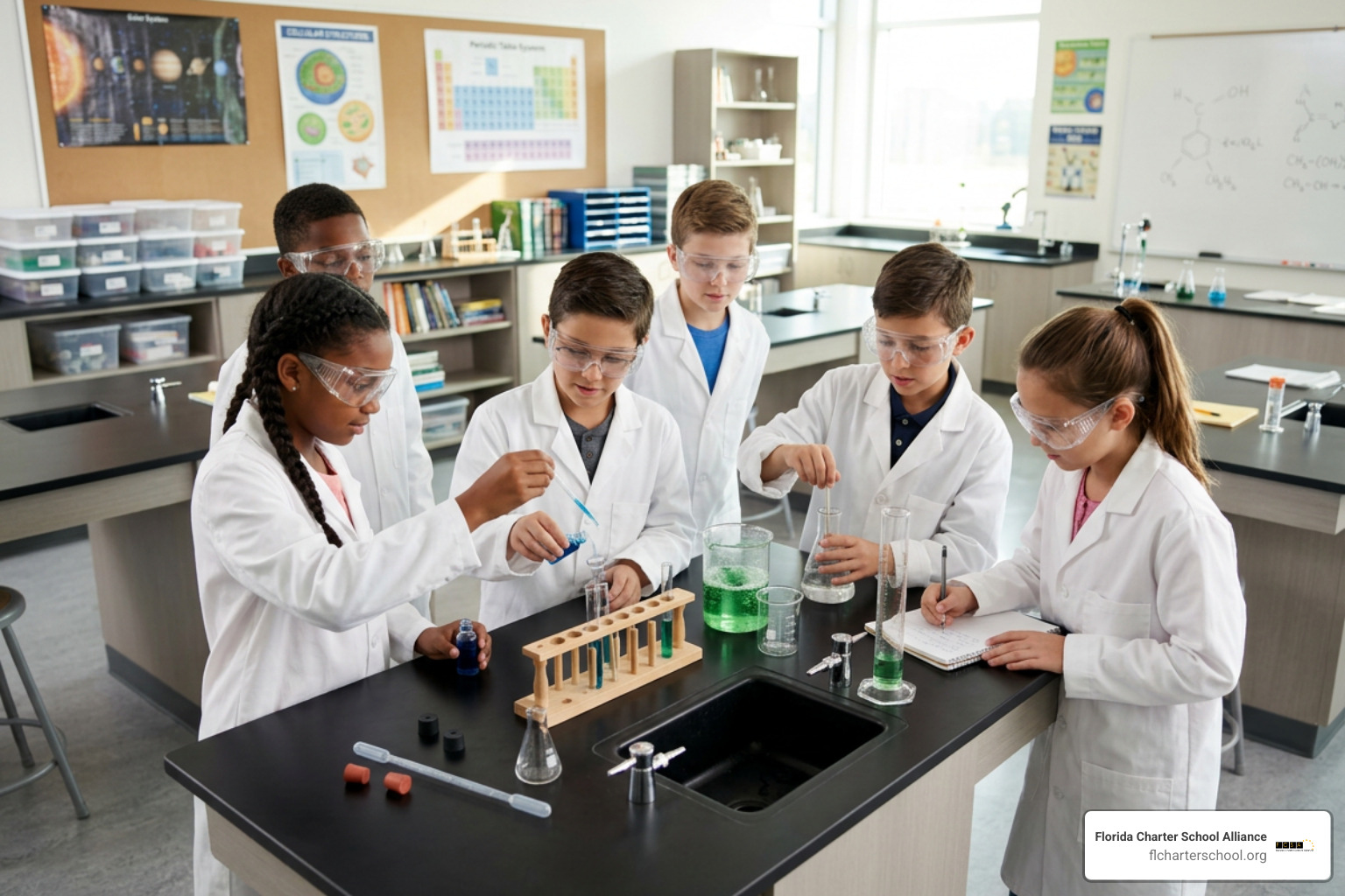 Science lab session Science lab session