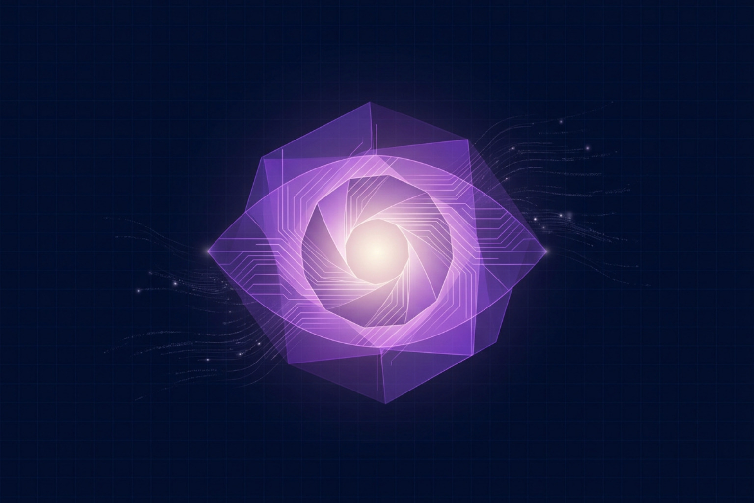 abstract visualization of human curation and algorithmic patterns abstract visualization of human curation and algorithmic patterns
