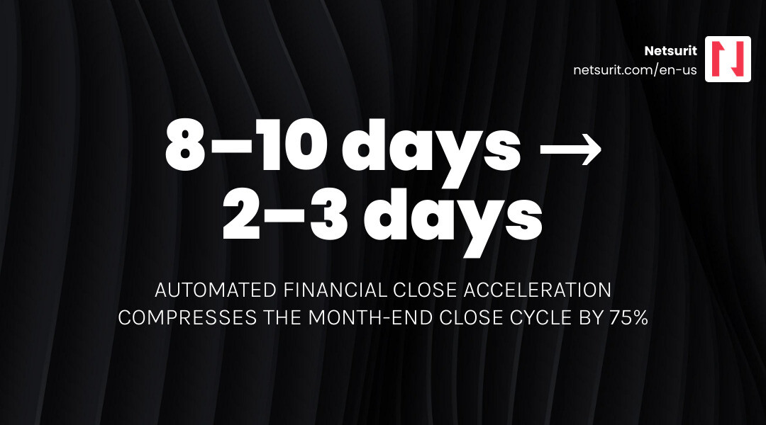 10-day manual close vs. 2-day automated close timeline with key steps and hours saved infographic 10-day manual close vs. 2-day automated close timeline with key steps and hours saved infographic