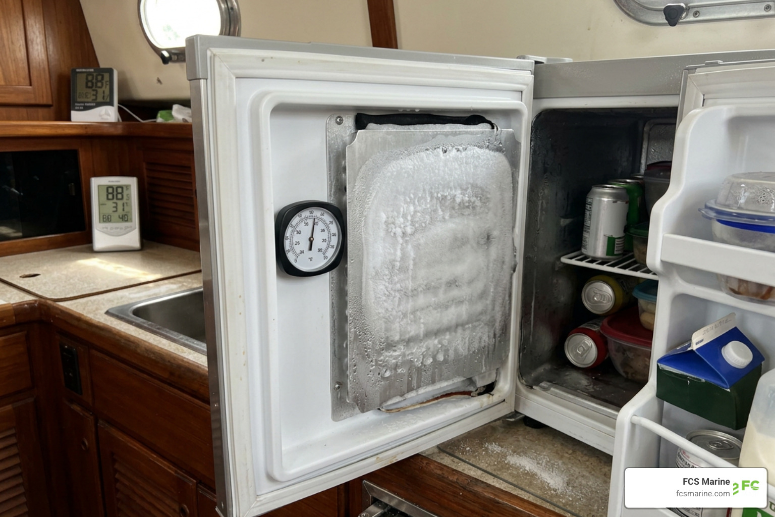 marine refrigerator evaporator plate running but warm South Florida heat marine refrigerator evaporator plate running but warm South Florida heat