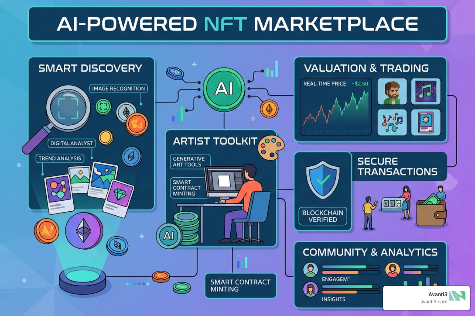 autonomous AI agents trading NFTs