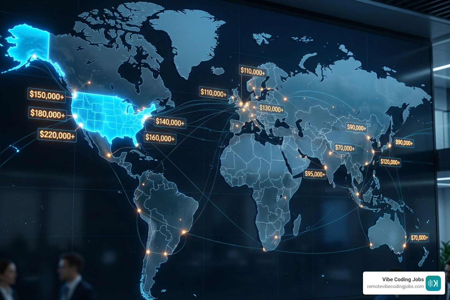 global junior php developer salary map
