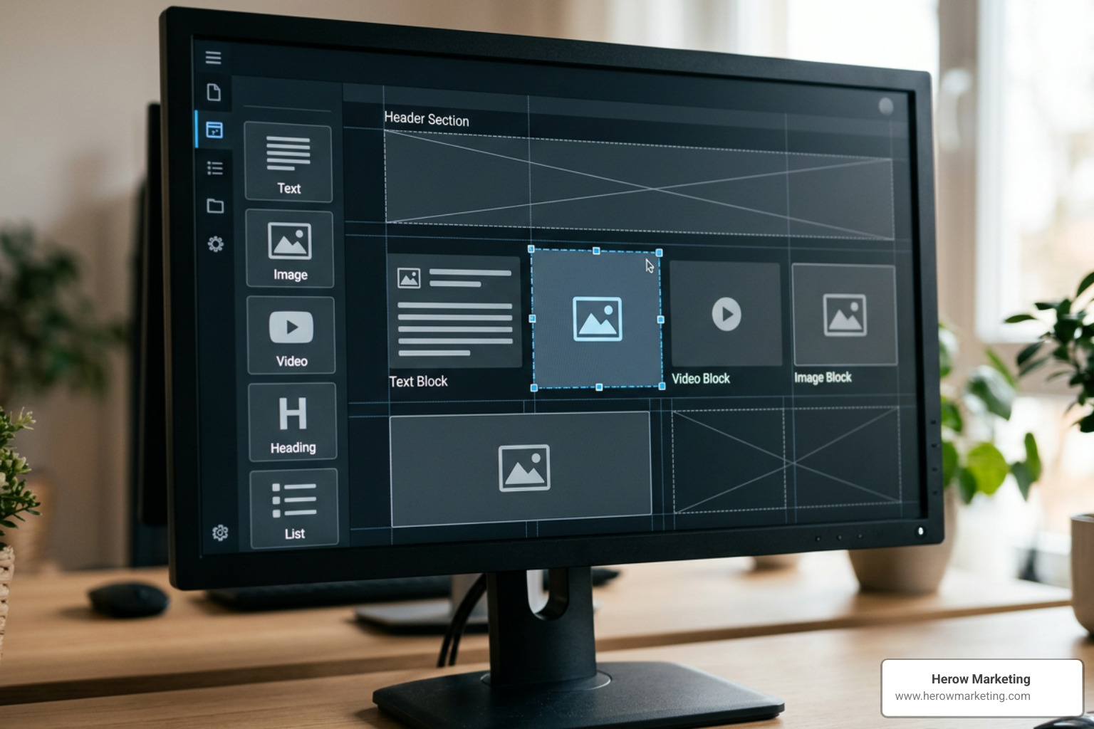 editor interface showing live visual editing with block components editor interface showing live visual editing with block components