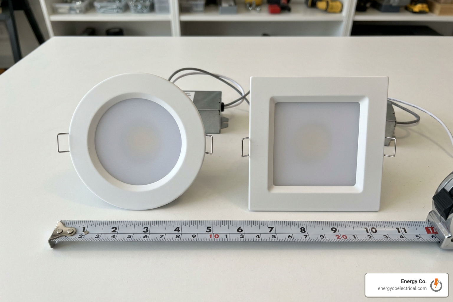 Sizing and shape options for LED retrofit kits