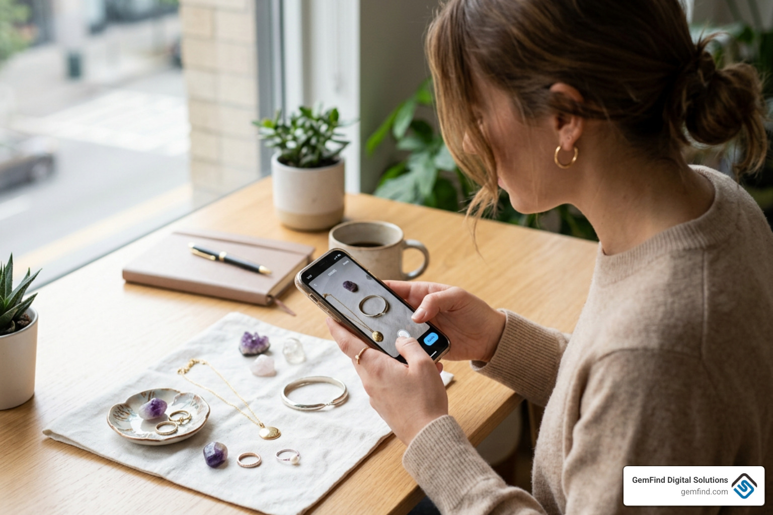 Jewelry social media