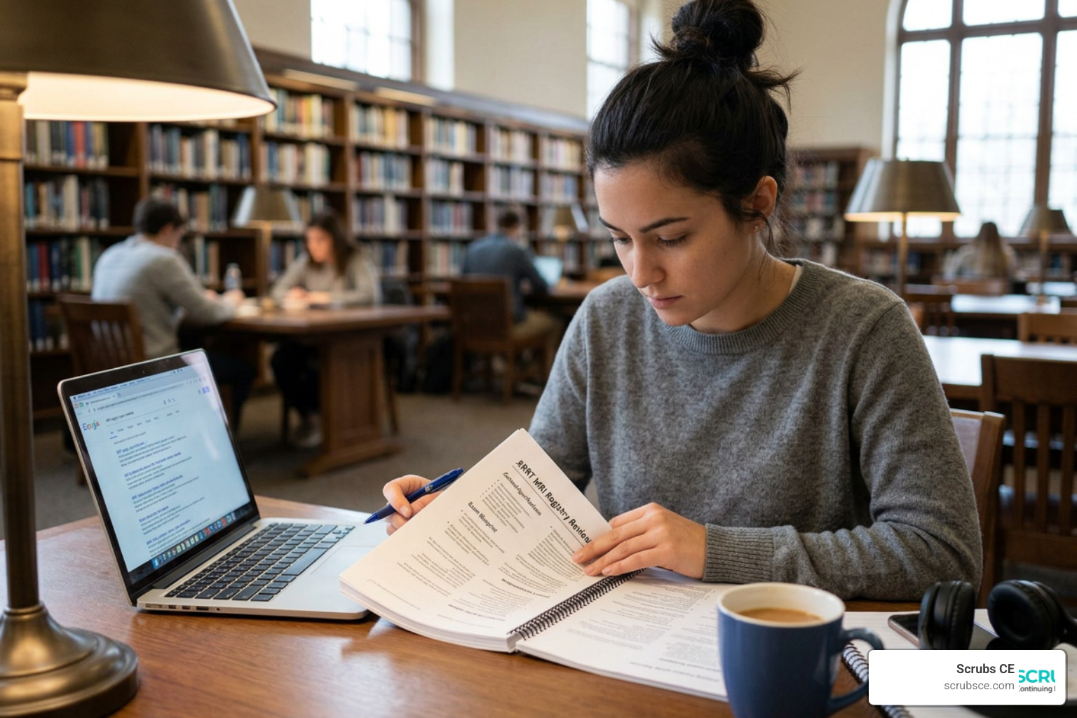 Student studying the AMERICAN REGISTRY OF RADIOLOGIC TECHNOLOGISTS® exam blueprint Student studying the AMERICAN REGISTRY OF RADIOLOGIC TECHNOLOGISTS® exam blueprint