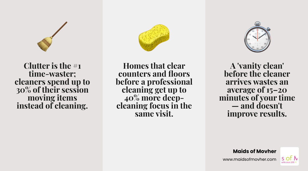 Infographic: tidying vs. deep cleaning — what to do before cleaners arrive and what to skip infographic Infographic: tidying vs. deep cleaning — what to do before cleaners arrive and what to skip infographic