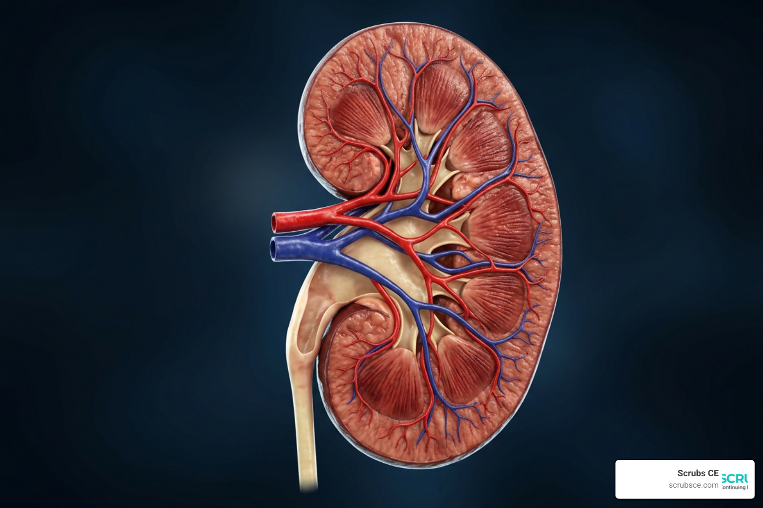 3D organ reconstruction showing detailed vascular networks 3D organ reconstruction showing detailed vascular networks
