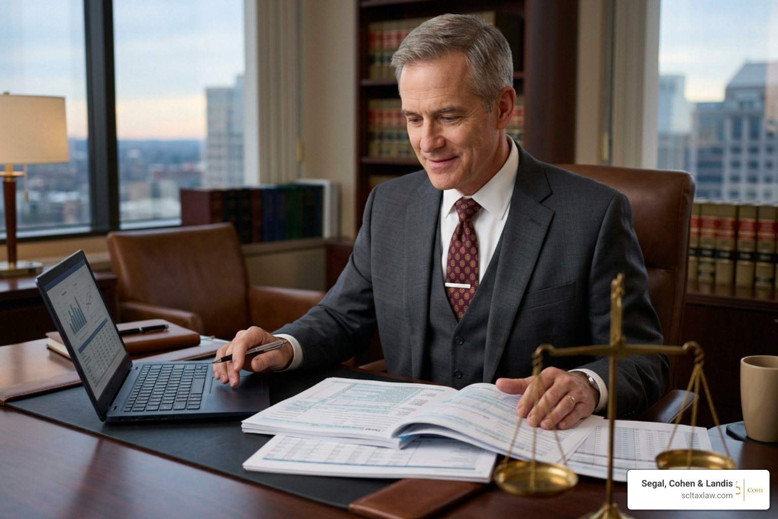 Professional tax attorney providing audit defense and legal guidance