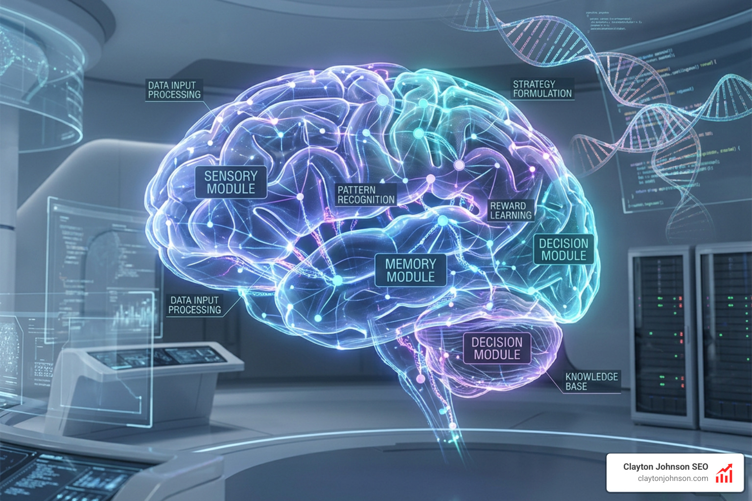 Modular brain-inspired AI workflow using neurotransmitter signaling and genetic algorithms