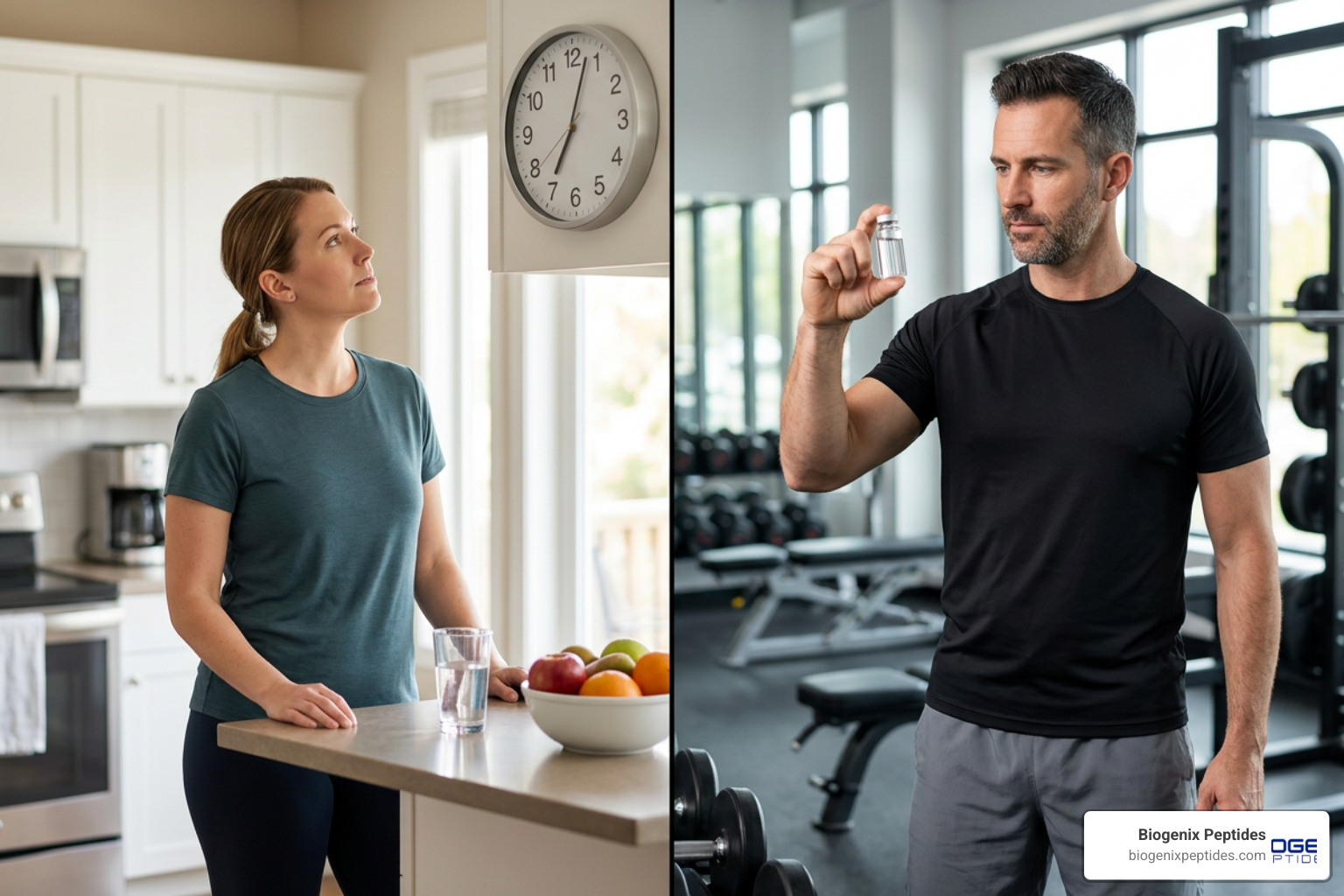 Comparison of metabolic pathways activated by fasting vs. MOTS-c administration
