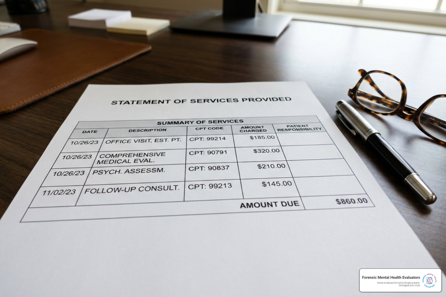medical billing statement with codes medical billing statement with codes