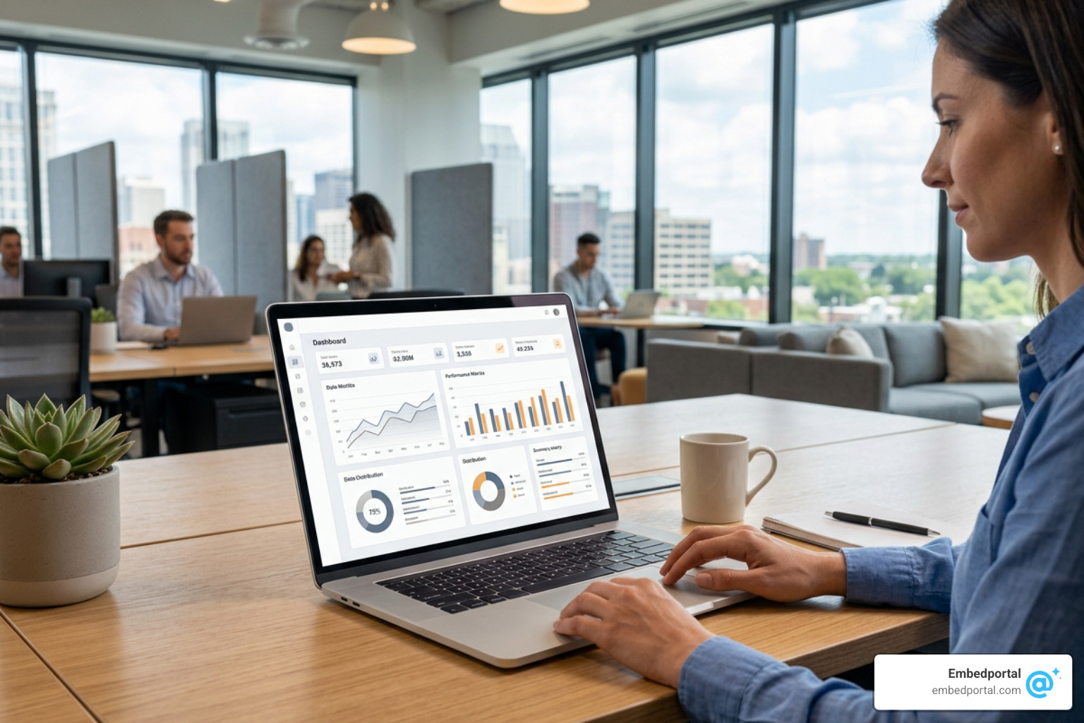 Embedportal dashboard