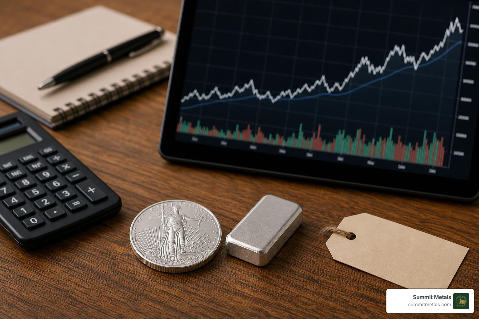 silver spot price chart; dealer premiums; volume discounts silver spot price chart; dealer premiums; volume discounts