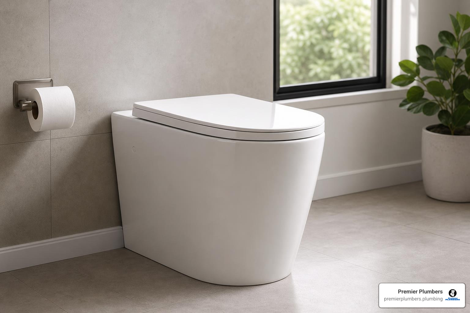 sleek skirted toilet in a modern bathroom sleek skirted toilet in a modern bathroom