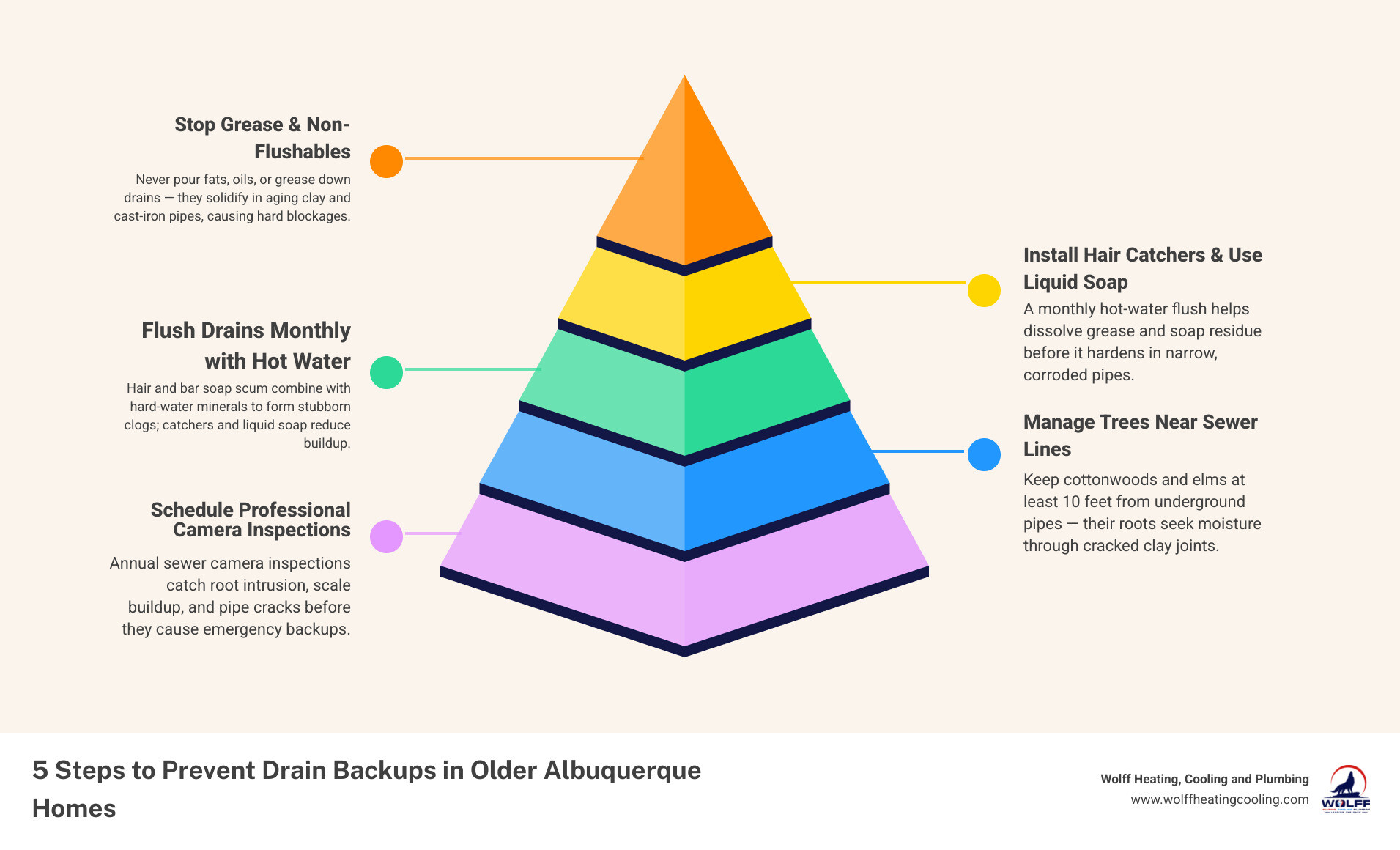 5 steps to prevent drain backups in older Albuquerque plumbing infographic infographic 5 steps to prevent drain backups in older Albuquerque plumbing infographic infographic