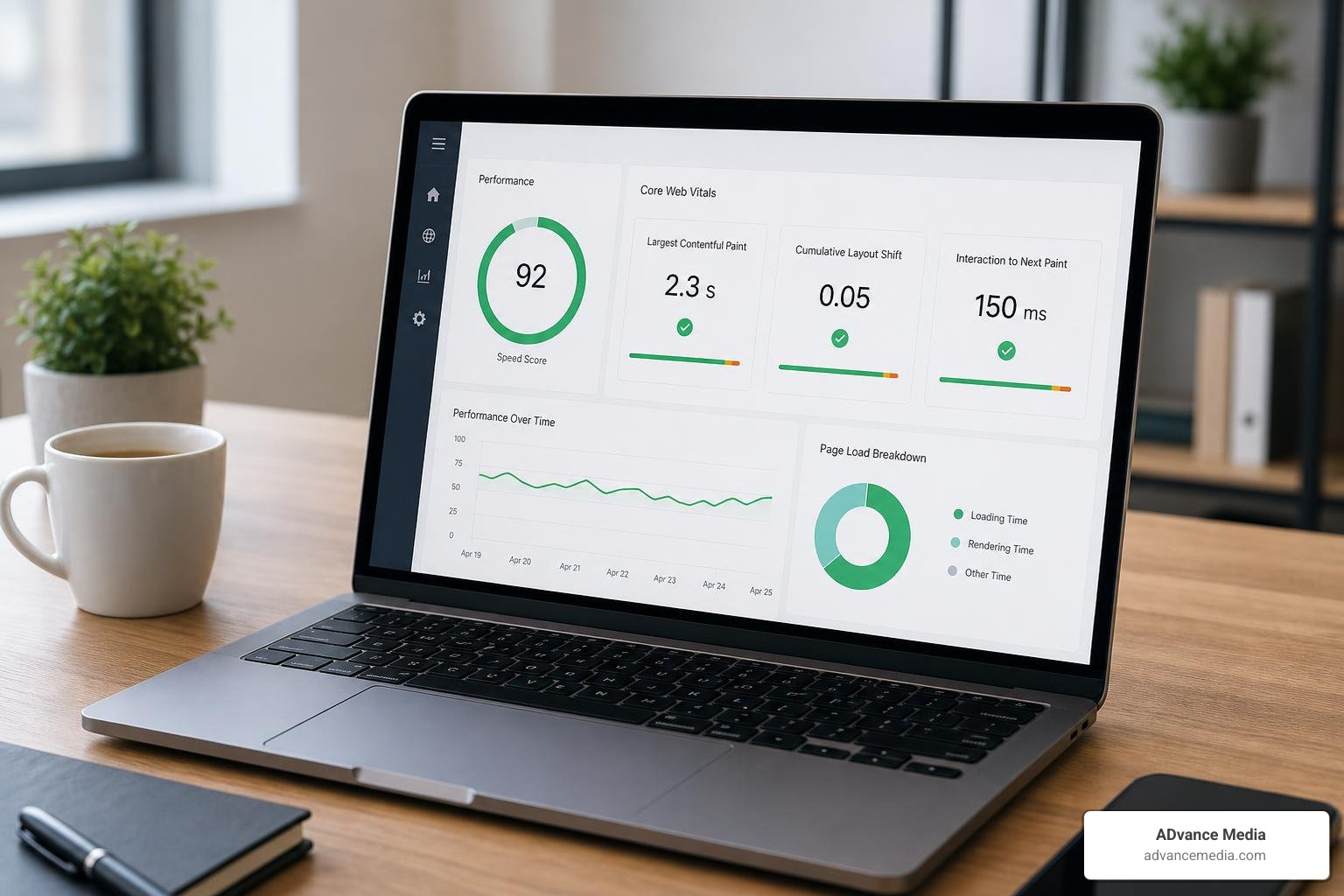 website speed and Core Web Vitals testing dashboard website speed and Core Web Vitals testing dashboard