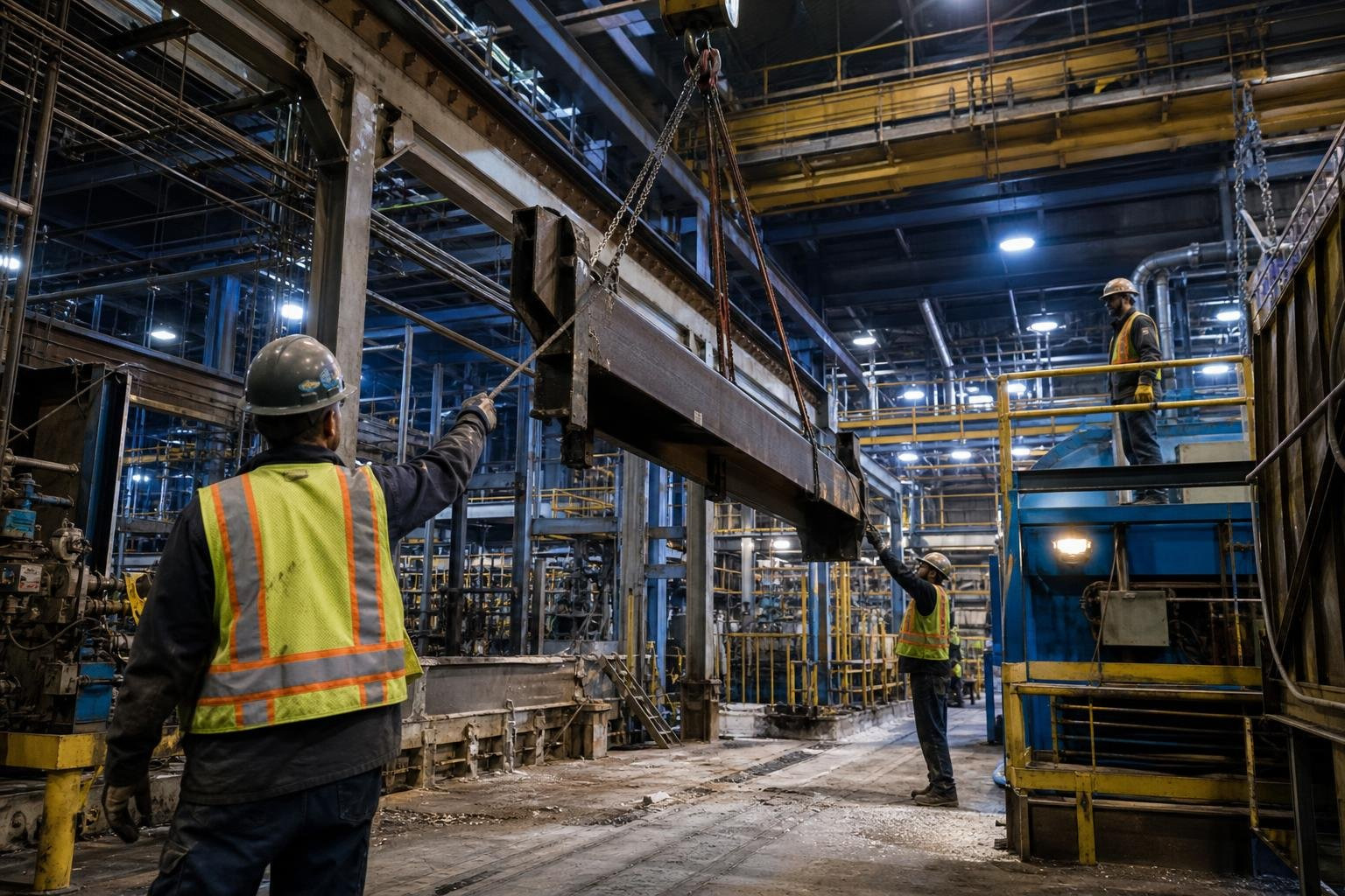 selective demolition inside active manufacturing plant selective demolition inside active manufacturing plant