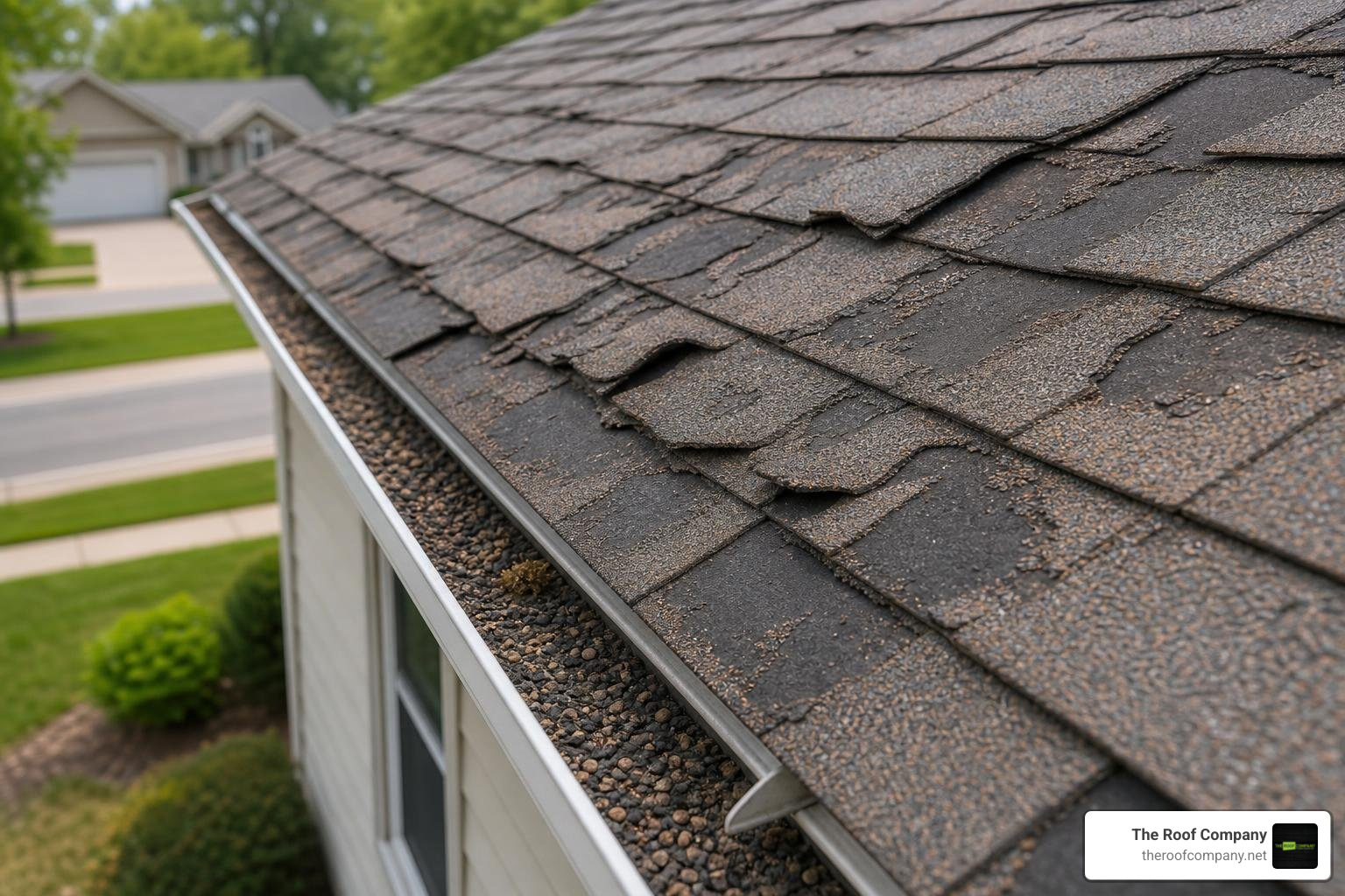 curling shingles and granule loss curling shingles and granule loss