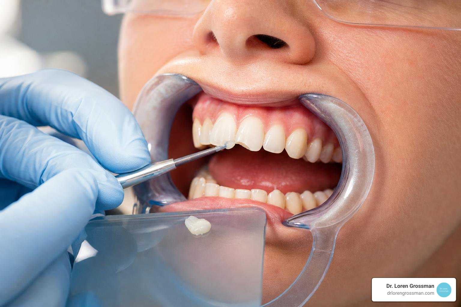 dental bonding application process on a chipped front tooth dental bonding application process on a chipped front tooth