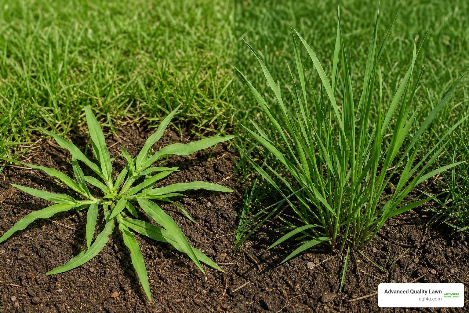 crabgrass vs quackgrass identification comparison crabgrass vs quackgrass identification comparison