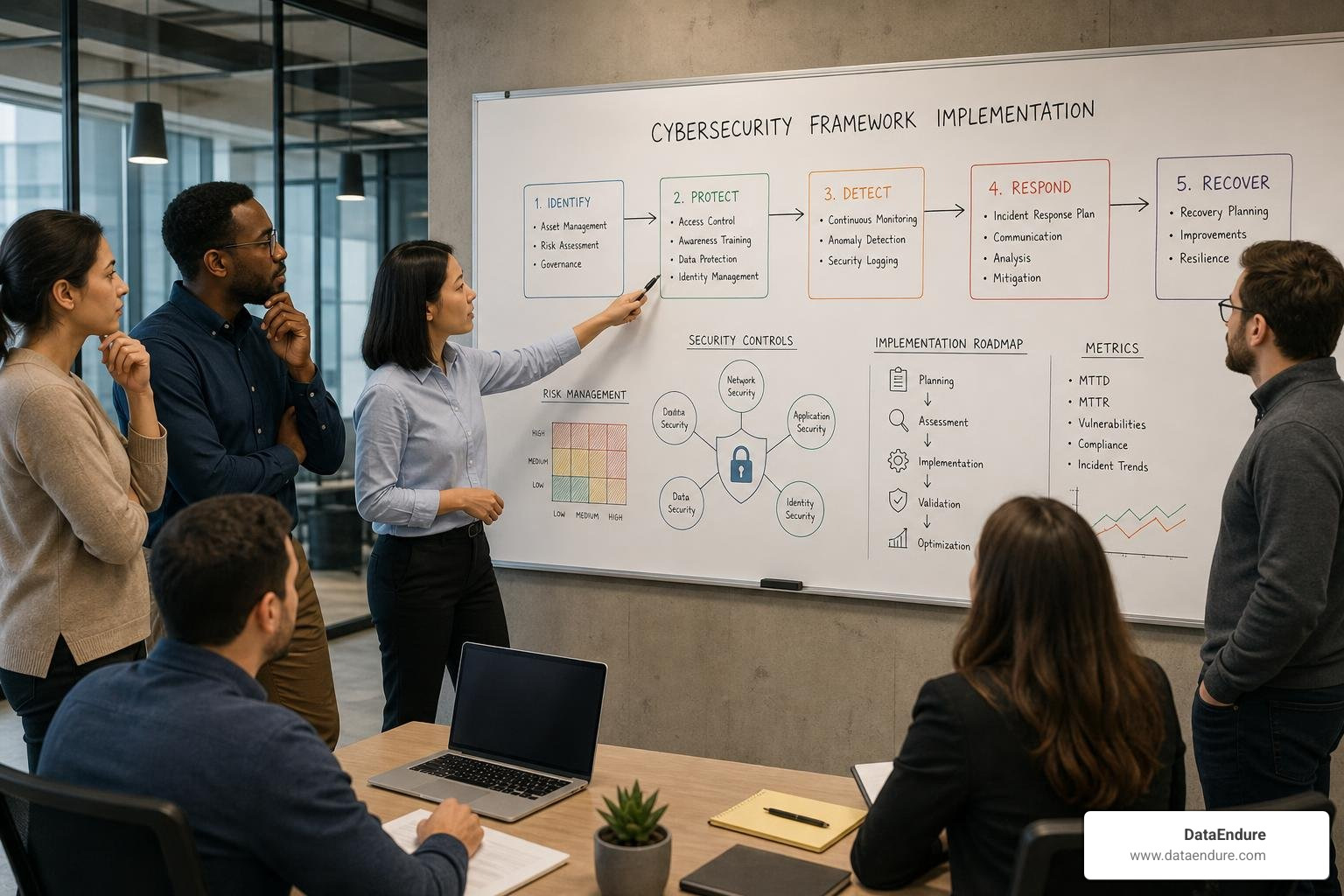A structured cybersecurity framework implementation process A structured cybersecurity framework implementation process