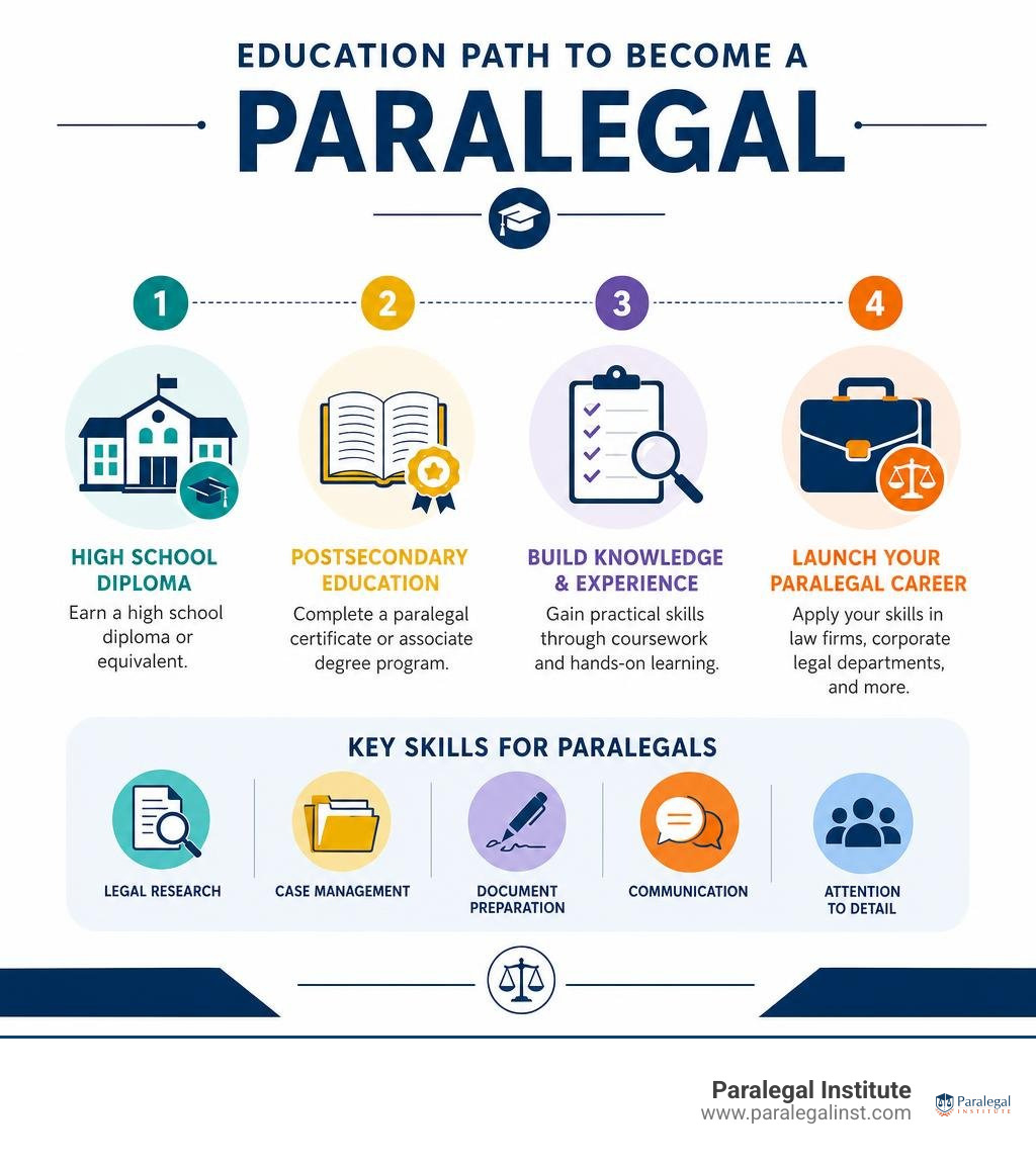 pathways to becoming a paralegal infographic pathways to becoming a paralegal infographic