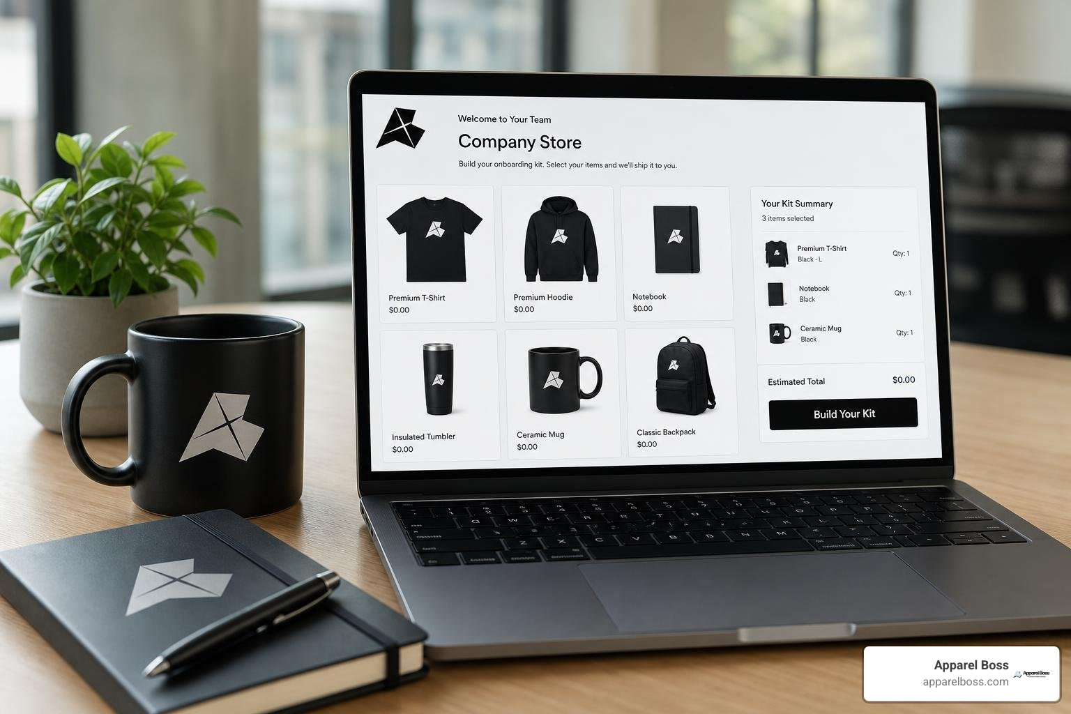 Custom branded apparel and merchandise by Apparel Boss