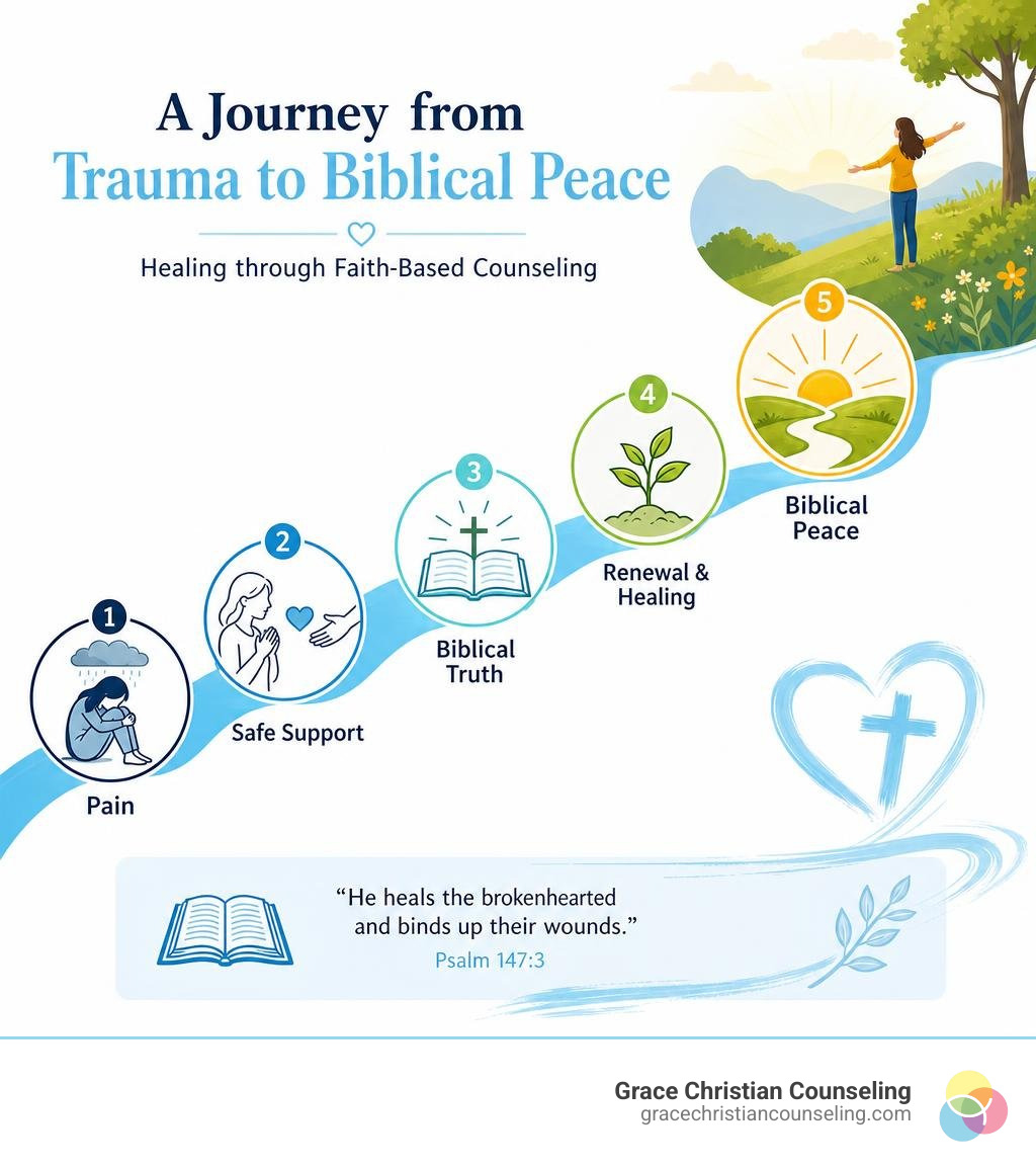 Journey from trauma to biblical peace: steps from pain to healing through faith-based counseling - Bethel Park Bible based