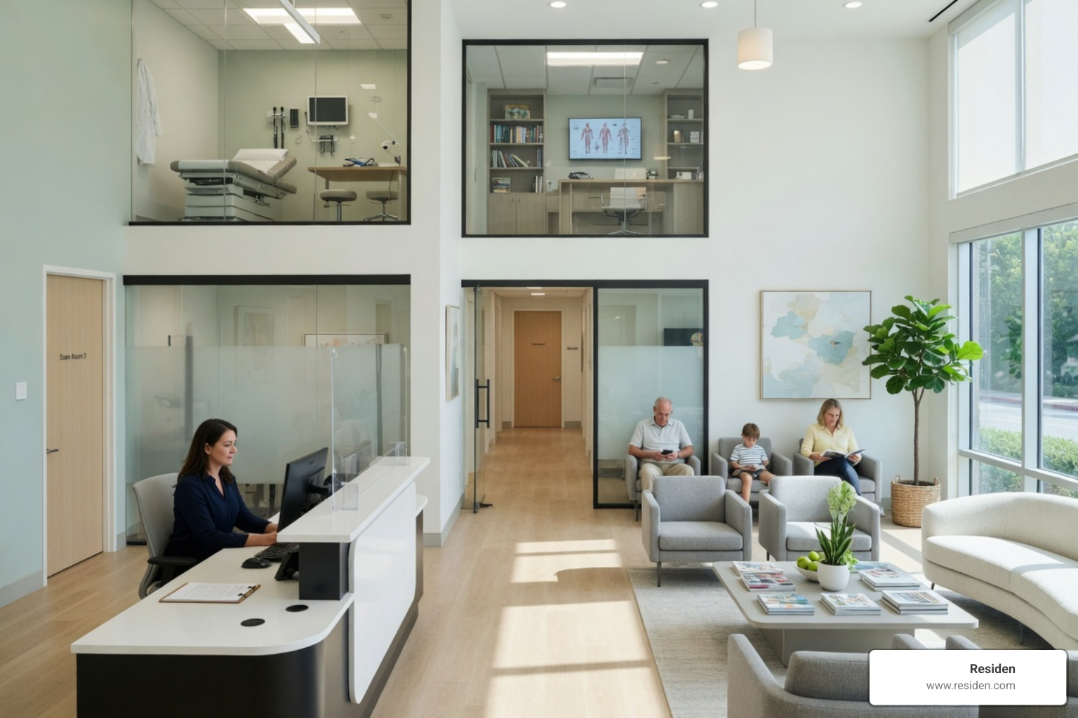 Modern shared medical office space in Beverly Hills