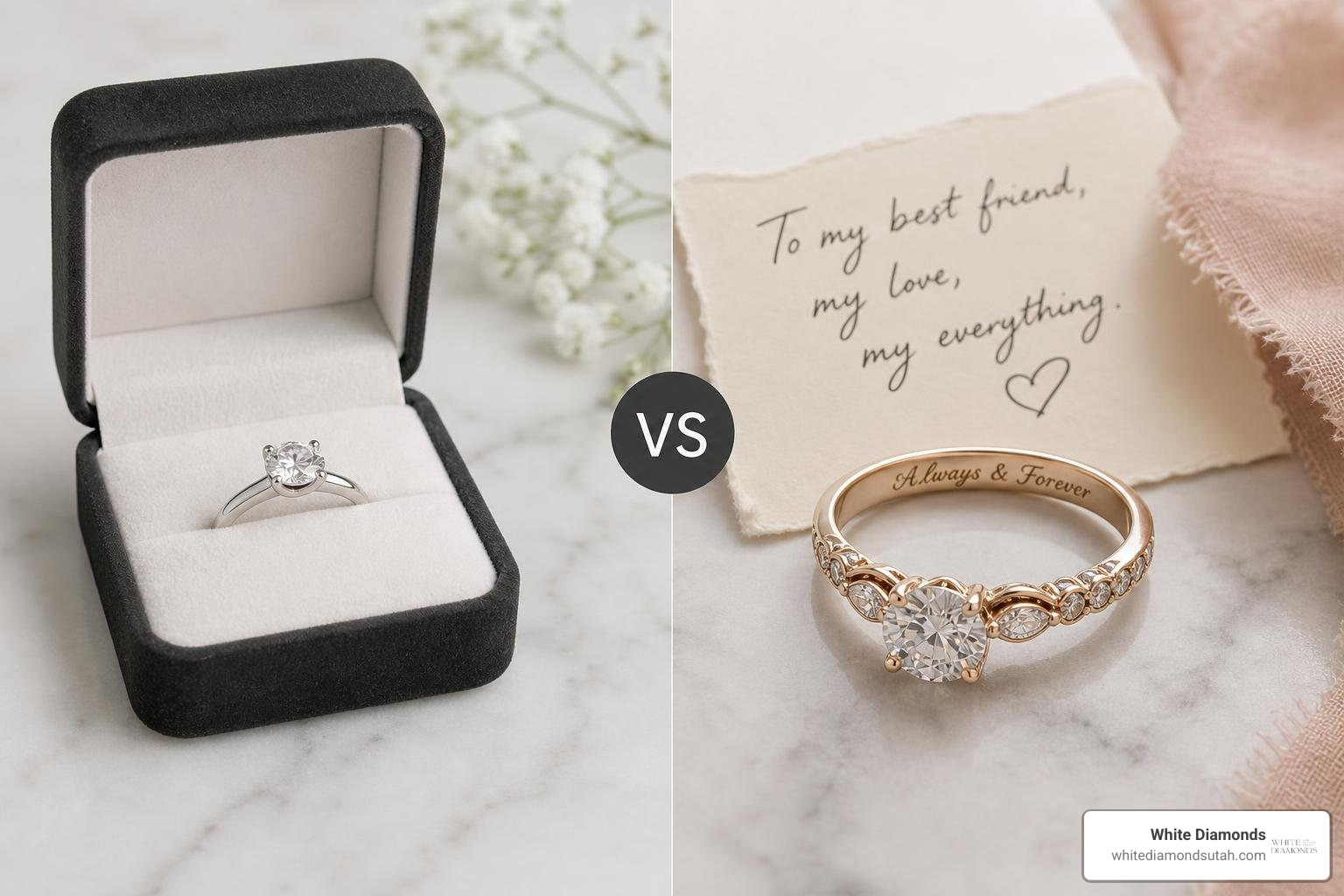 custom vs standard rings